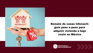 Remate de casas Infonavit: guía paso a paso para adquirir vivienda a bajo costo en México