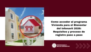 Como acceder al programa Vivienda para el Bienestar del Infonavit 2026: Requisitos y proceso de registro paso a paso