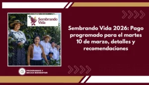 Sembrando Vida 2026: Pago programado para el martes 10 de marzo, detalles y recomendaciones