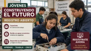 Registro Jóvenes Construyendo el Futuro abre el 1 de agosto: paso a paso para inscribirte y recibir $9,582