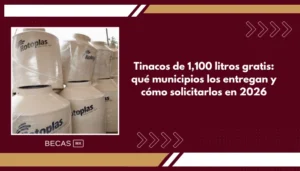 Tinacos de 1,100 litros gratis: qué municipios los entregan y cómo solicitarlos en 2026