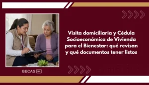 Visita domiciliaria y Cédula Socioeconómica de Vivienda para el Bienestar: qué revisan y qué documentos tener listos